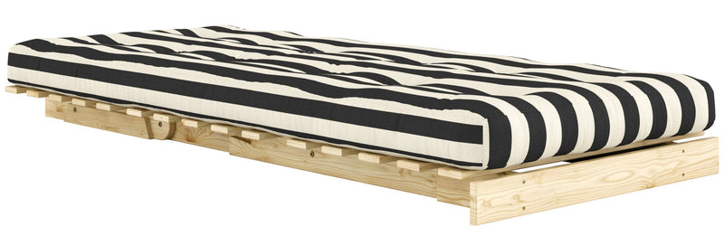 Schlafsofa ROOTS 90 Bold Stripes Sofa Kiefer massiv unbehandelt, Karup