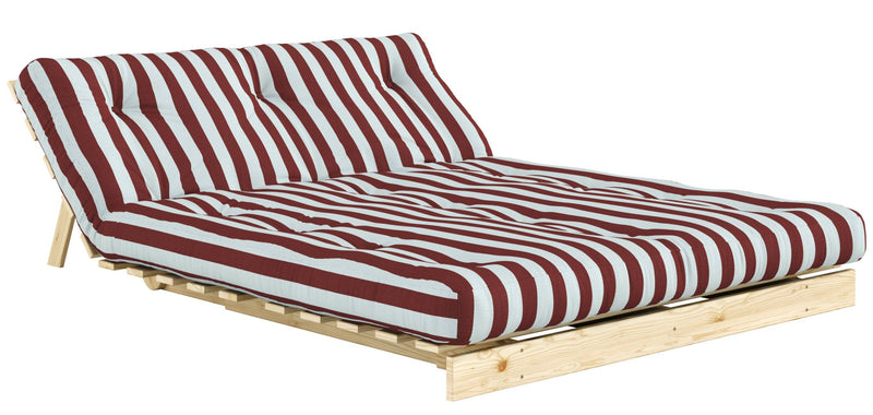 Schlafsofa ROOTS 140 Bold Stripes Sofa Kiefer massiv unbehandelt, Karup