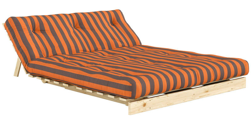 Schlafsofa ROOTS 140 Bold Stripes Sofa Kiefer massiv unbehandelt, Karup