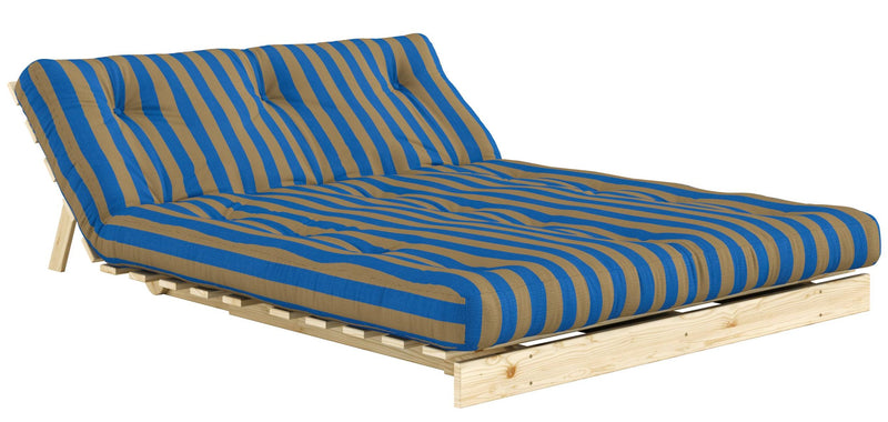 Schlafsofa ROOTS 140 Bold Stripes Sofa Kiefer massiv unbehandelt, Karup