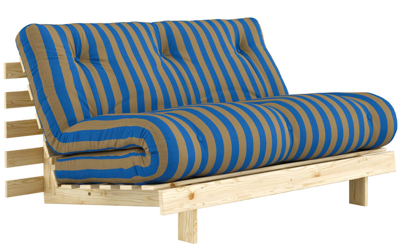 Schlafsofa ROOTS 140 Bold Stripes Sofa Kiefer massiv unbehandelt, Karup