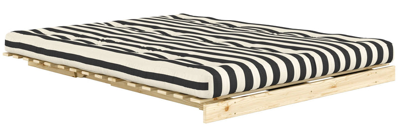 Schlafsofa ROOTS 160 Bold Stripes Sofa Kiefer massiv unbehandelt, Karup