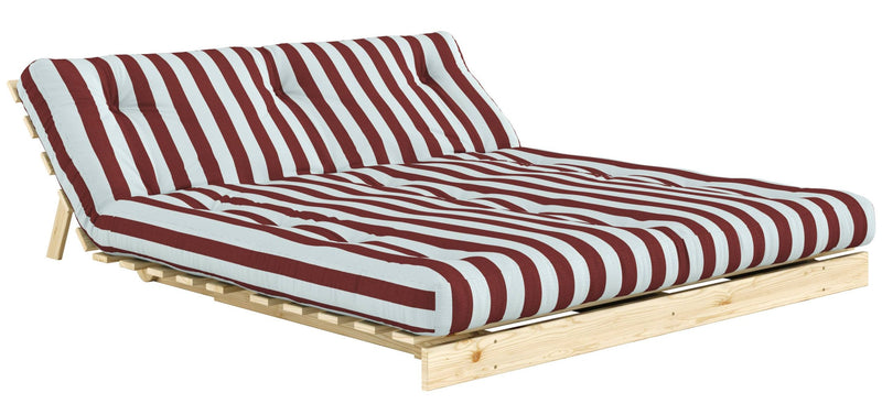 Schlafsofa ROOTS 160 Bold Stripes Sofa Kiefer massiv unbehandelt, Karup