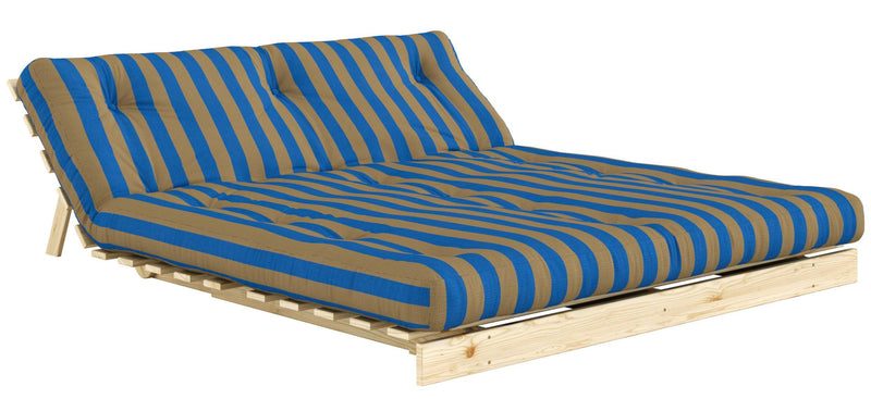 Schlafsofa ROOTS 160 Bold Stripes Sofa Kiefer massiv unbehandelt, Karup