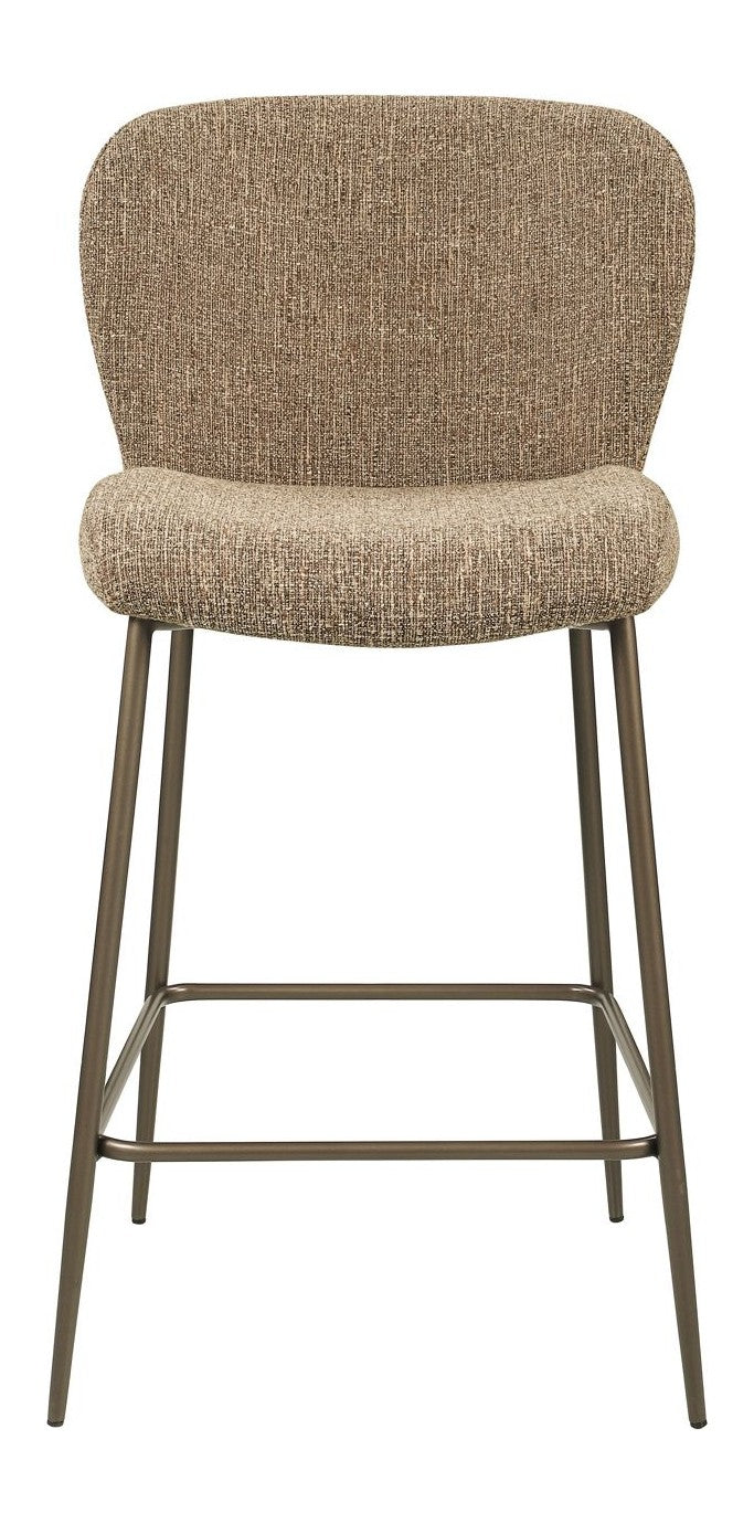 Barhocker Odarby Brown Tweed, Richmond, gepolstert, Sitzhöhe 67 cm