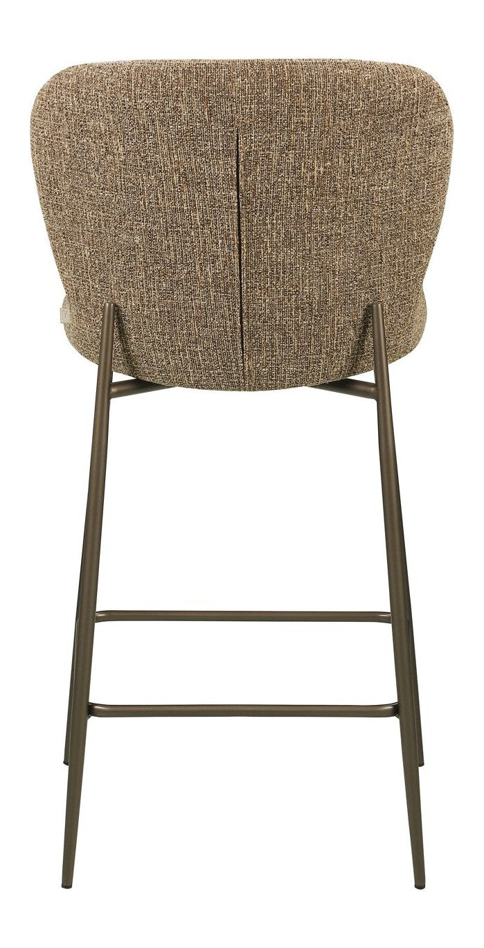 Barhocker Odarby Brown Tweed, Richmond, gepolstert, Sitzhöhe 67 cm
