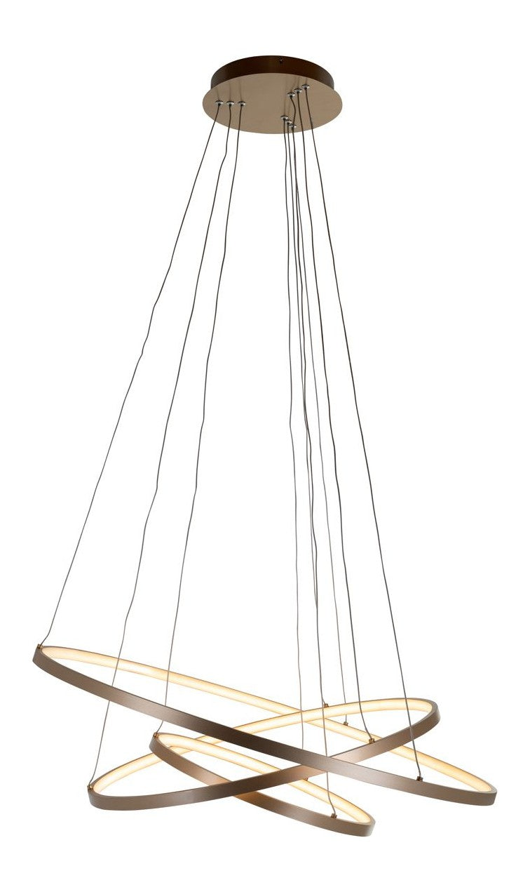 Pendelleuchte Amira gold – Design-Hängeleuchte für Flur & Esstisch