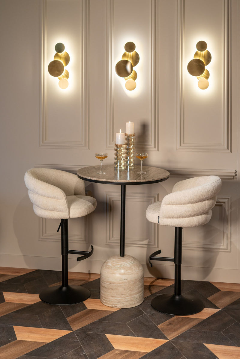 Wandlampe Collin Brushed Gold – dimmbare LED-Wandleuchte