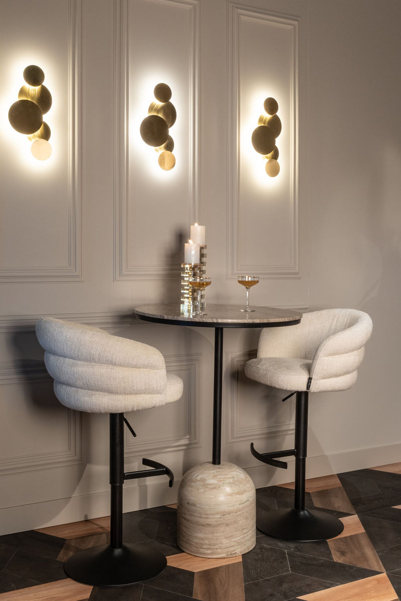 Wandlampe Collin Brushed Gold – dimmbare LED-Wandleuchte