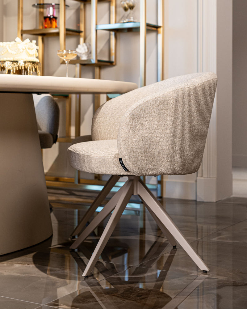 Pendelleuchte Desire Richmond Brushed Gold mit Kristallbesatz