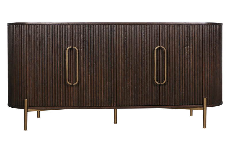 Sideboard Luxor Eiche braun mit 4 Türen & Softclose Richmond