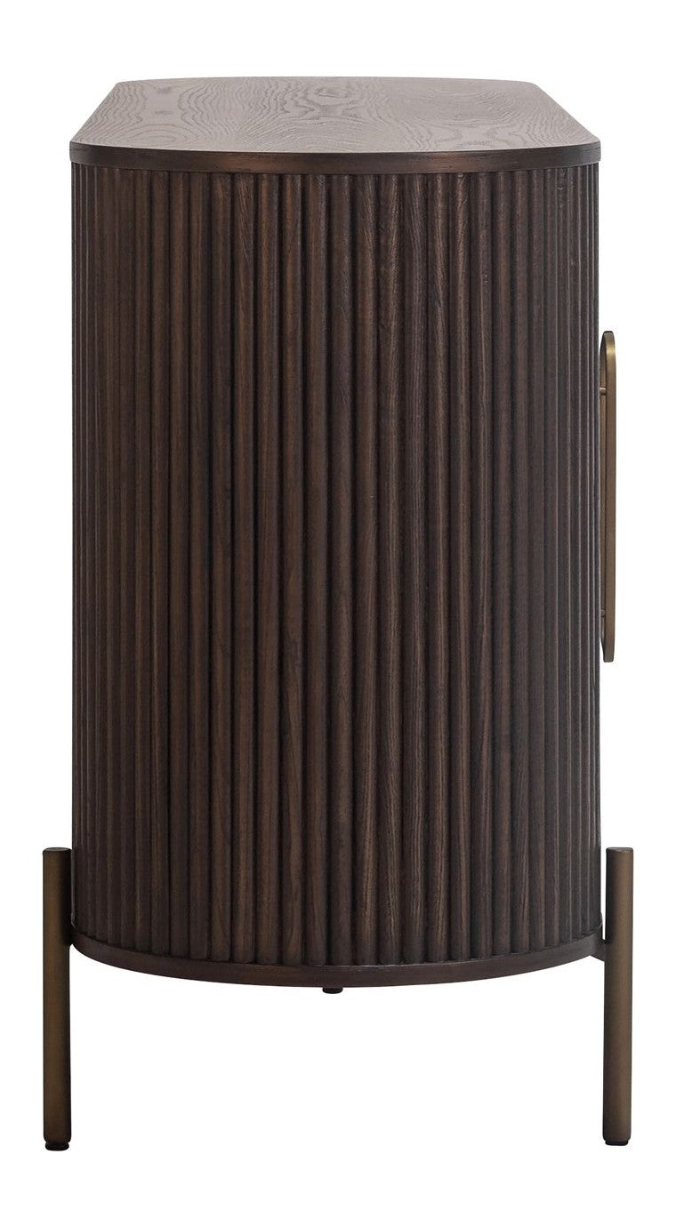 Sideboard Luxor Eiche braun mit 4 Türen & Softclose Richmond