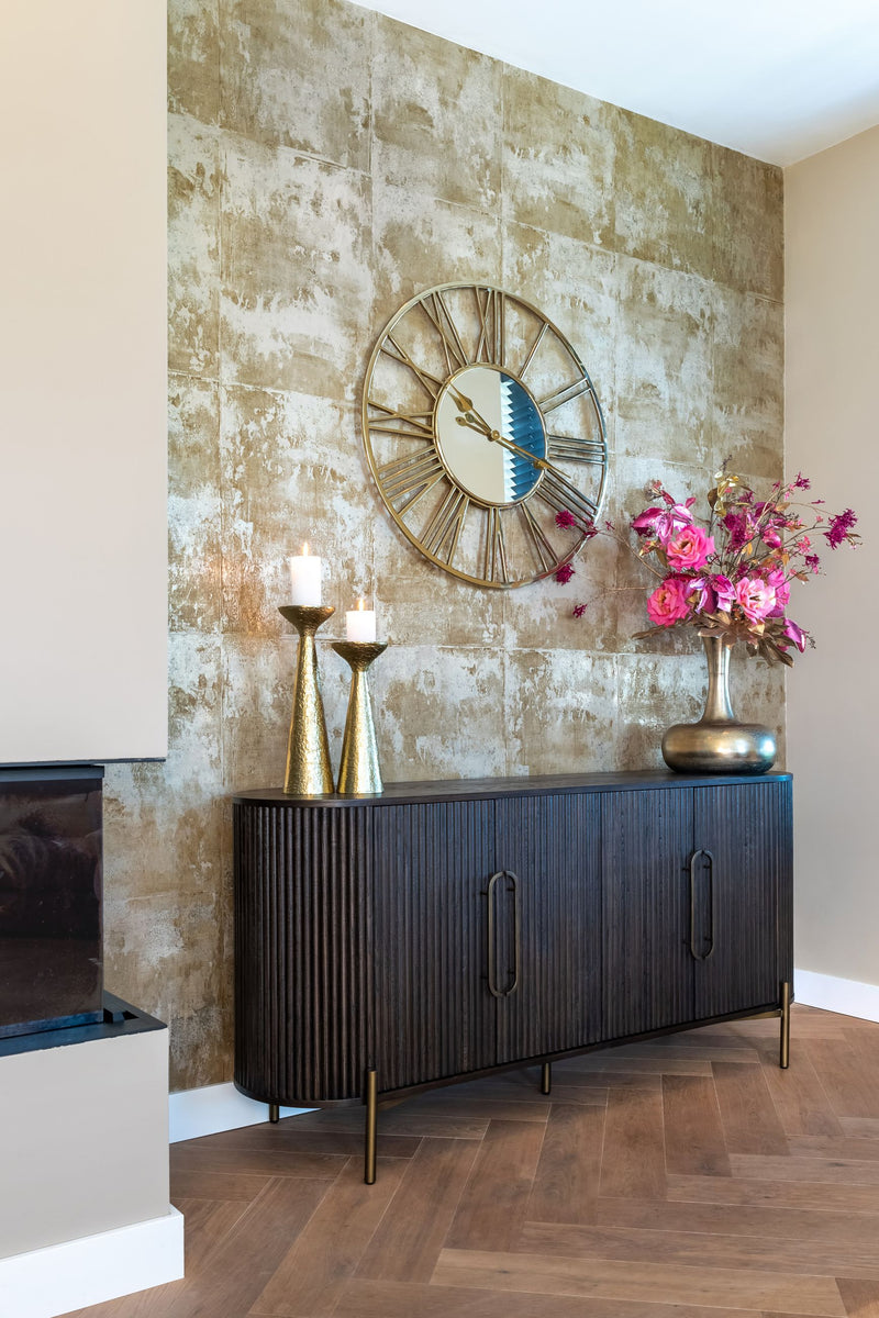 Sideboard Luxor Eiche braun mit 4 Türen & Softclose Richmond