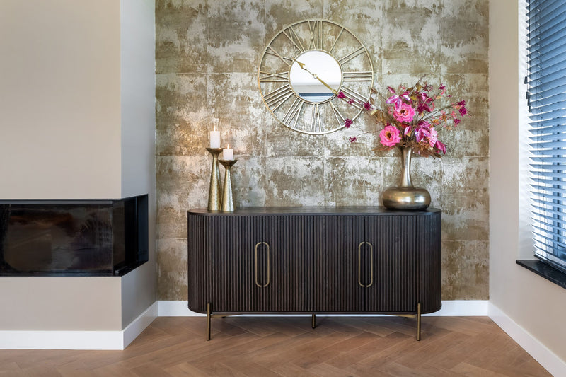 Sideboard Luxor Eiche braun mit 4 Türen & Softclose Richmond
