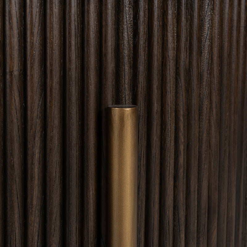 Couchtisch Luxor Ø95 cm braun – Eiche & Eisen, Richmond Design