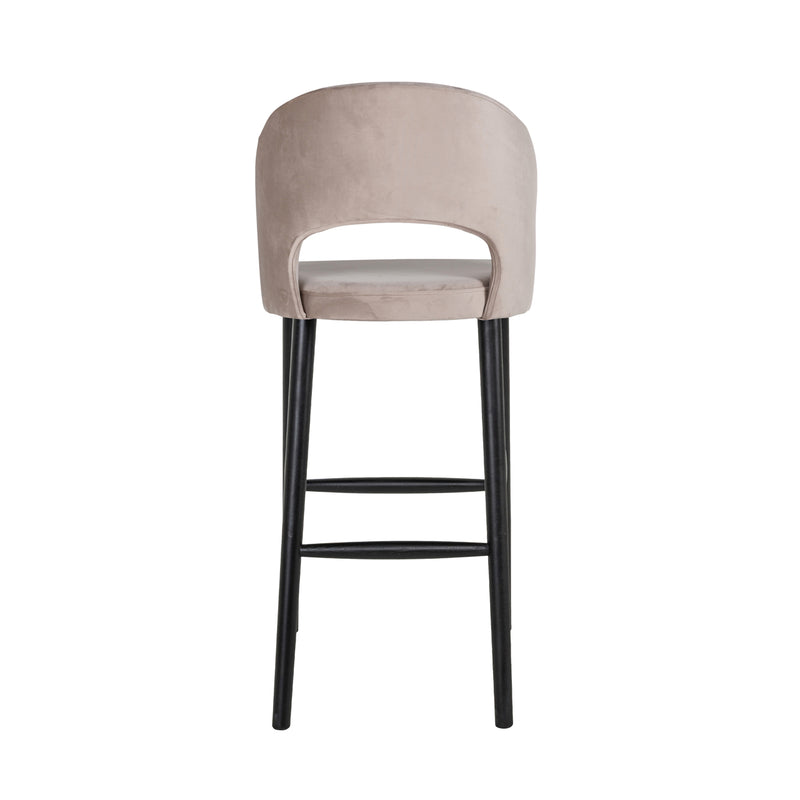 Barhocker Savoy customized mit individuellem Stoffbezug