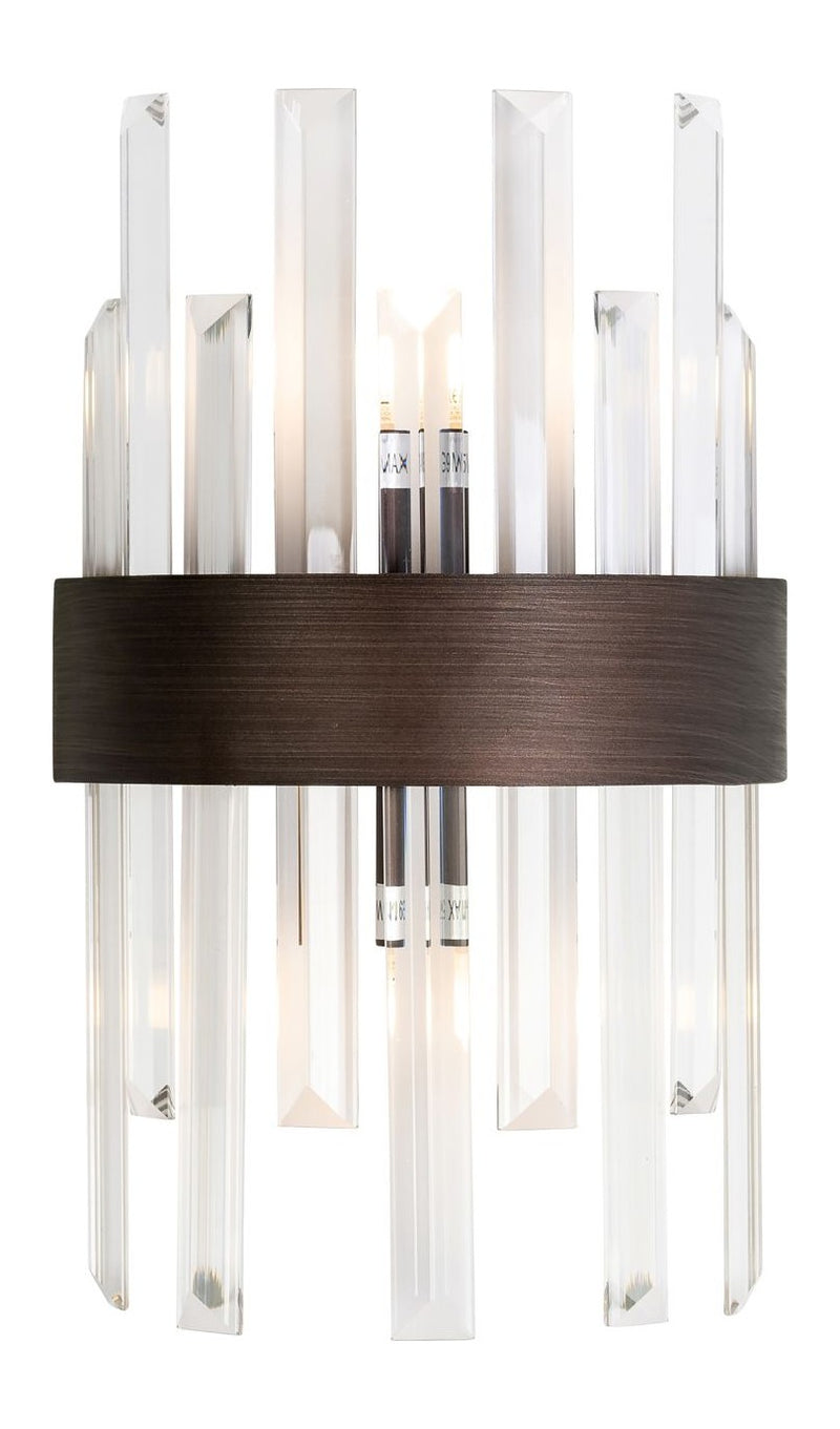 Wandlampe Avan Bronze mit Sicherheitsglas und G9-Fassung, Richmond