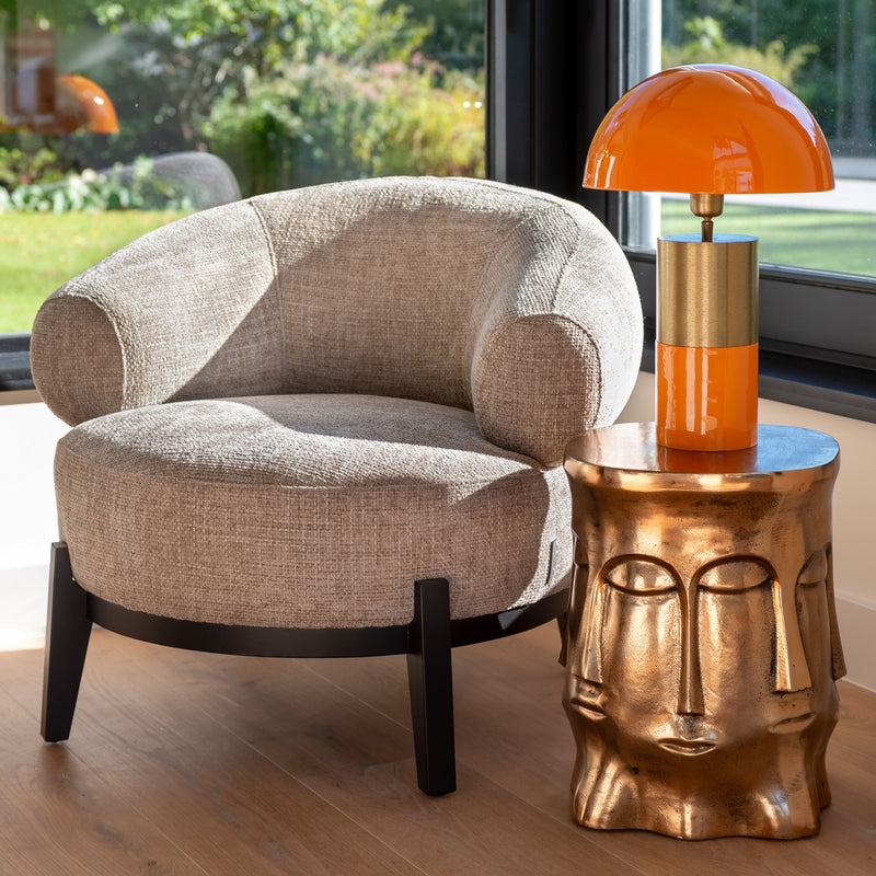 Lounge Stuhl Montana Desert Renegade mit massivem Eschegestell