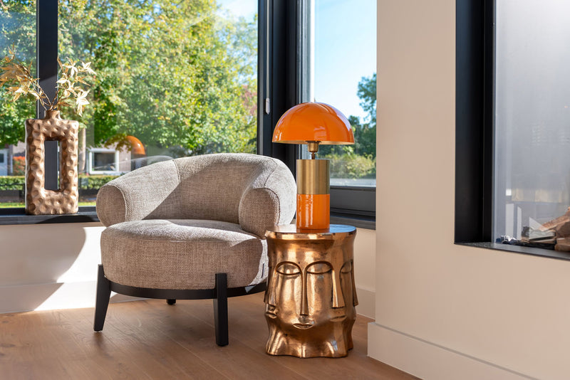 Lounge Stuhl Montana Desert Renegade mit massivem Eschegestell