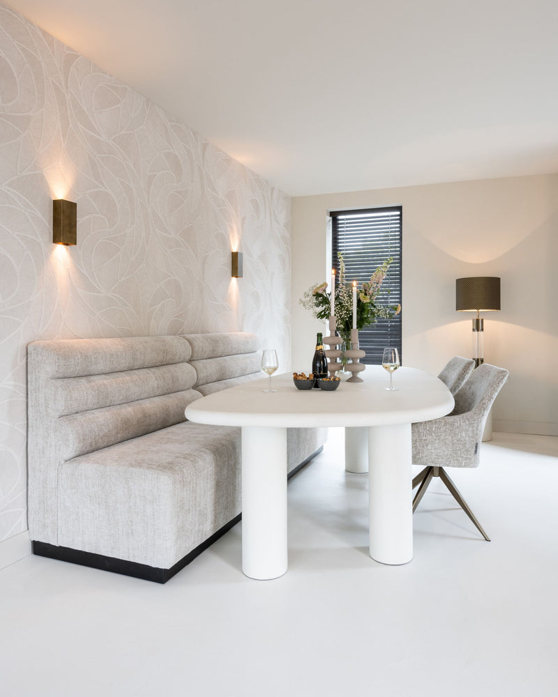 Beistelltisch Bloomstone White – organische Form von Richmond