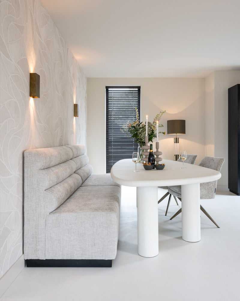 Beistelltisch Bloomstone White – organische Form von Richmond