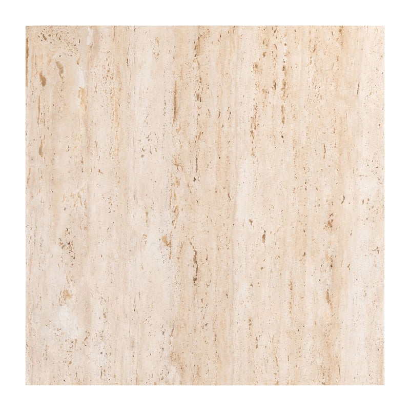 Couchtisch La Cantera 2er-Set, Travertin beige, 80x80 cm