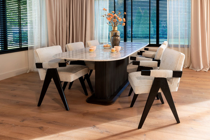 Esstisch Mayfield 230 Richmond – Marmor & Akazie fürs Esszimmer