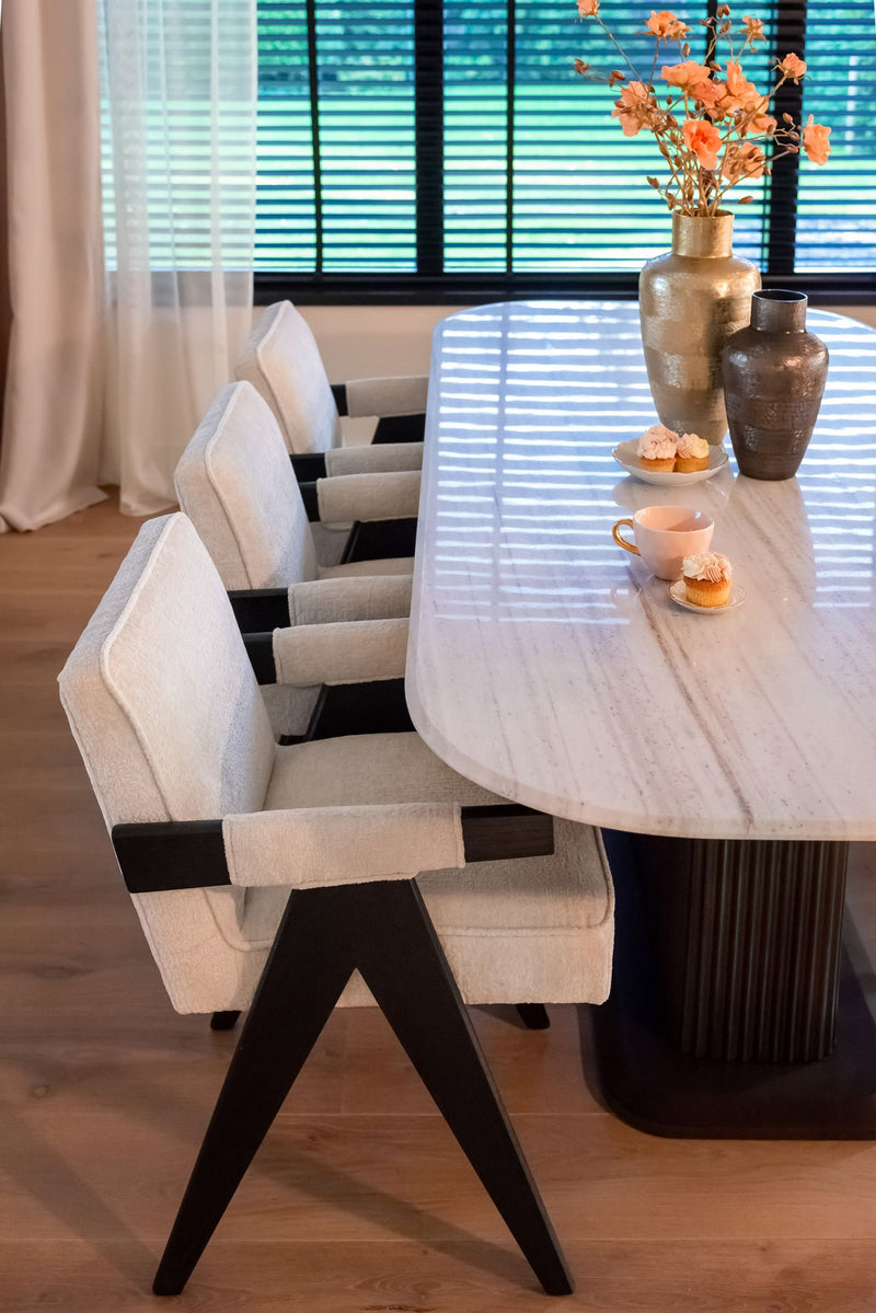 Esstisch Mayfield 230 Richmond – Marmor & Akazie fürs Esszimmer