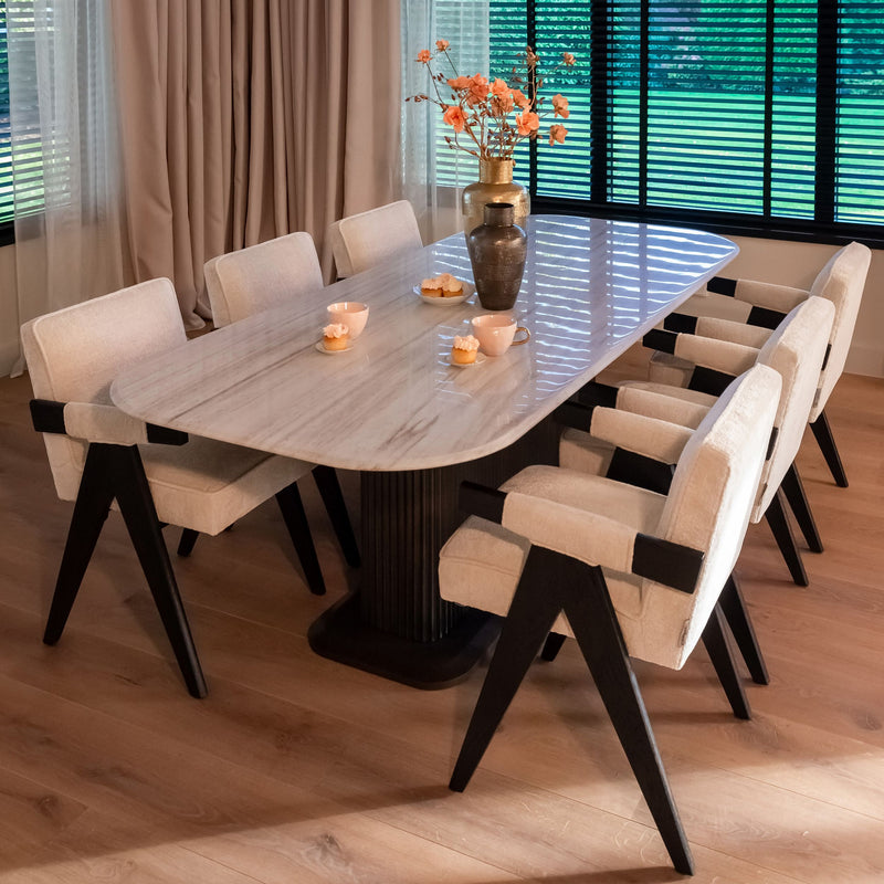 Esstisch Mayfield 230 Richmond – Marmor & Akazie fürs Esszimmer