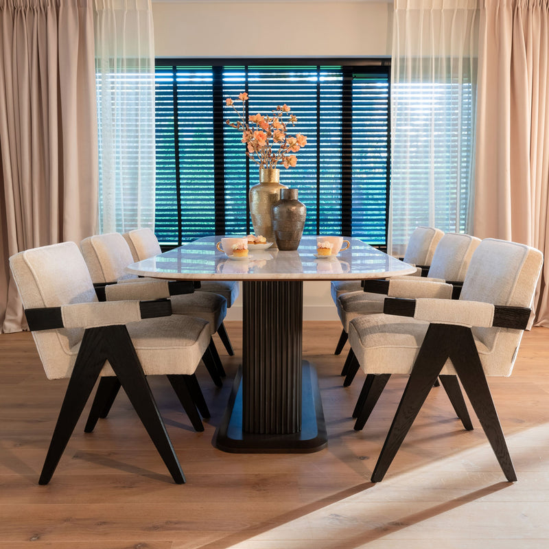 Esstisch Mayfield 230 Richmond – Marmor & Akazie fürs Esszimmer