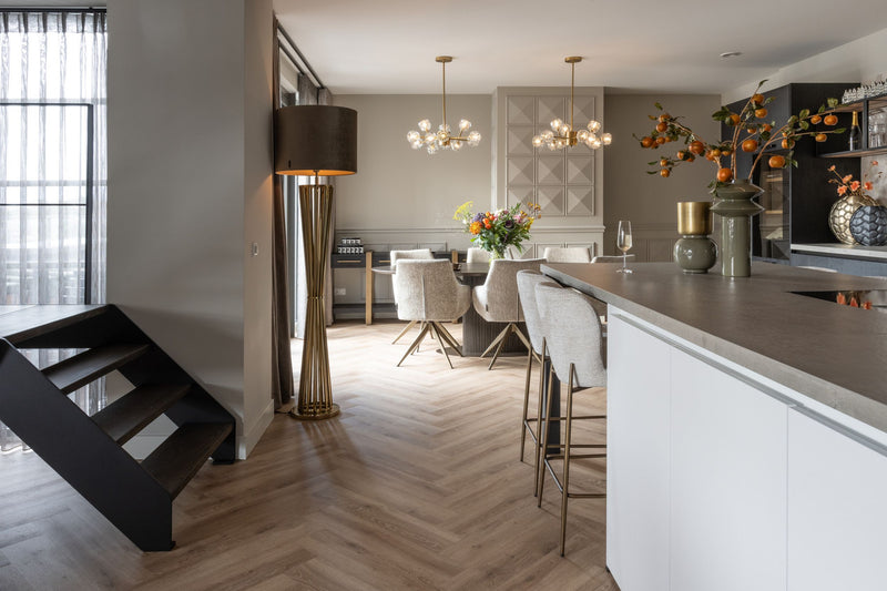 Barhocker Darby Cream Fusion, gepolstert, für Küche & Theke