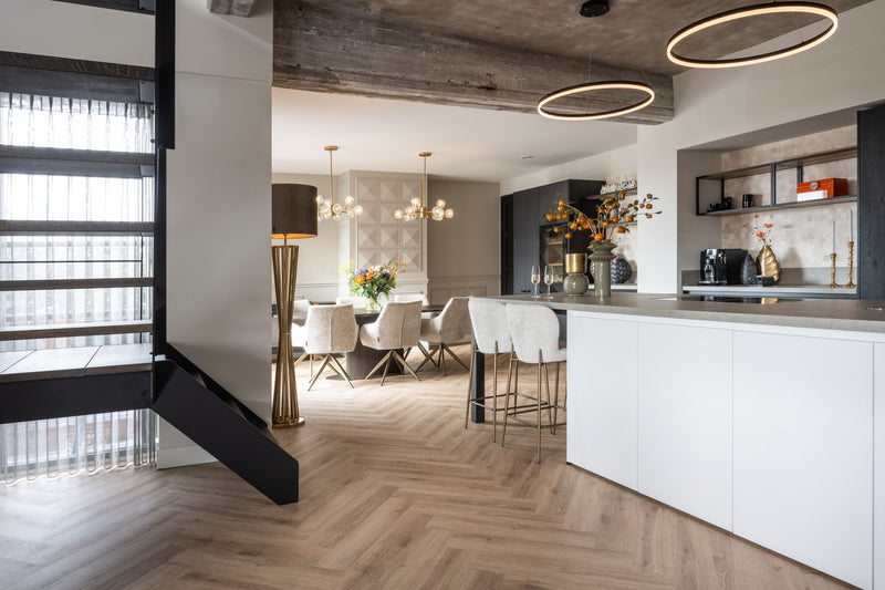 Barhocker Darby Cream Fusion, gepolstert, für Küche & Theke