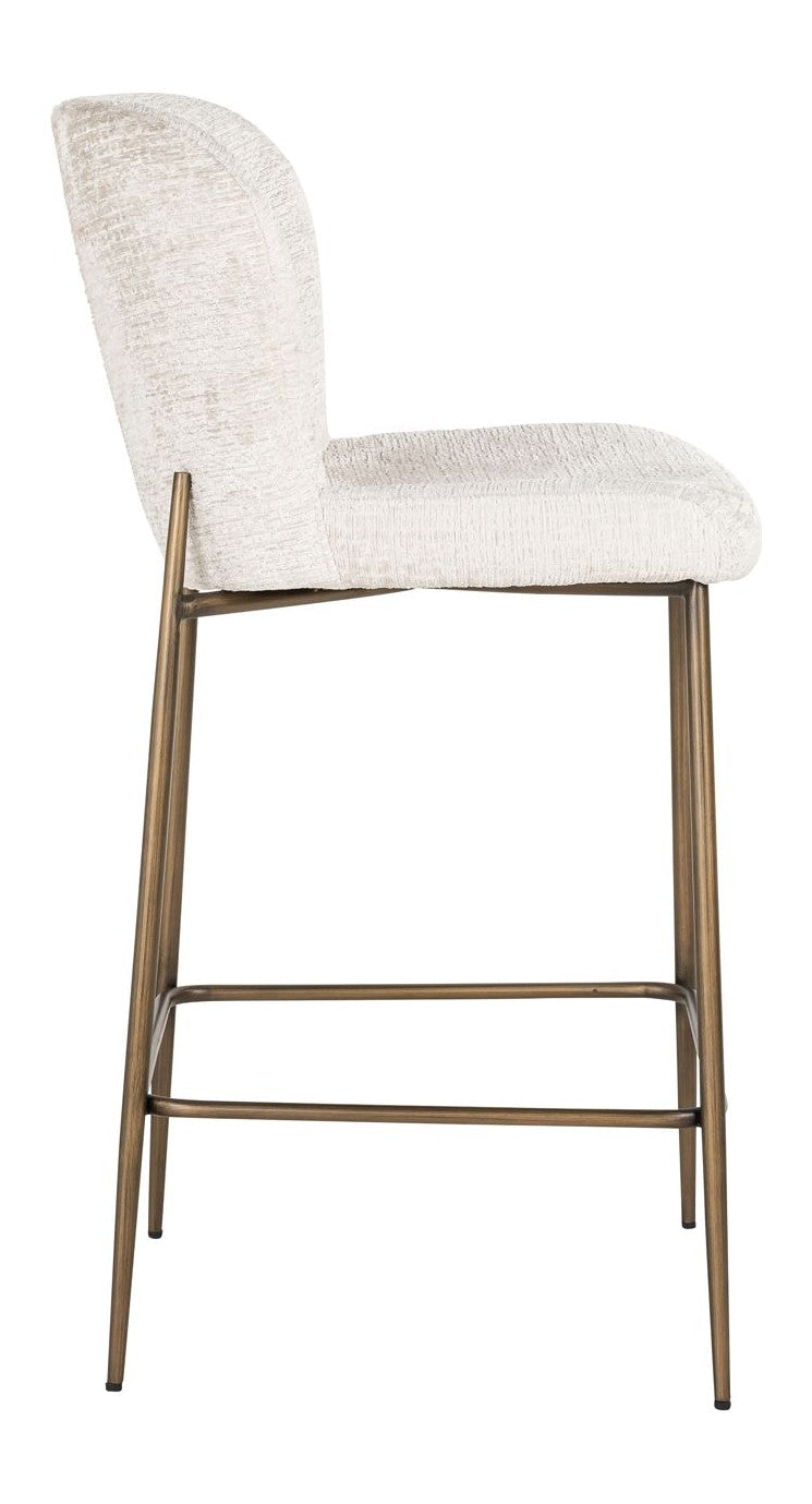 Barhocker Darby Cream Fusion, gepolstert, für Küche & Theke