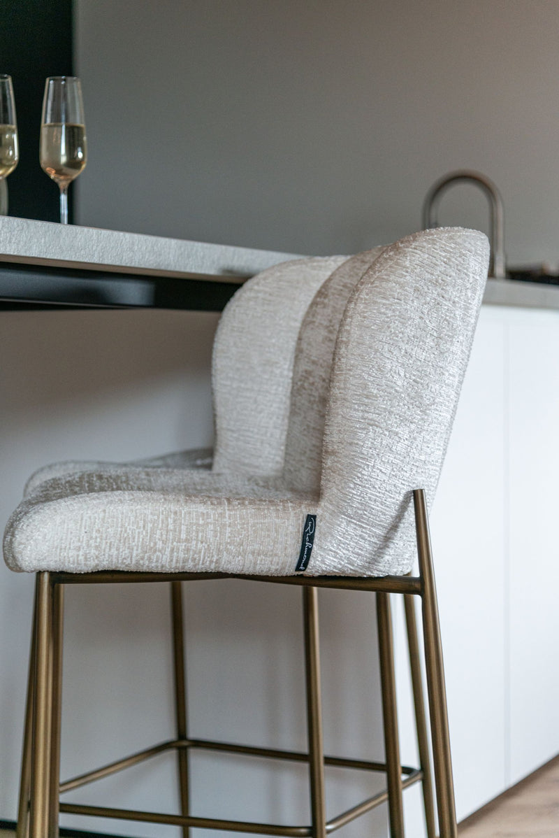 Barhocker Darby Cream Fusion, gepolstert, für Küche & Theke