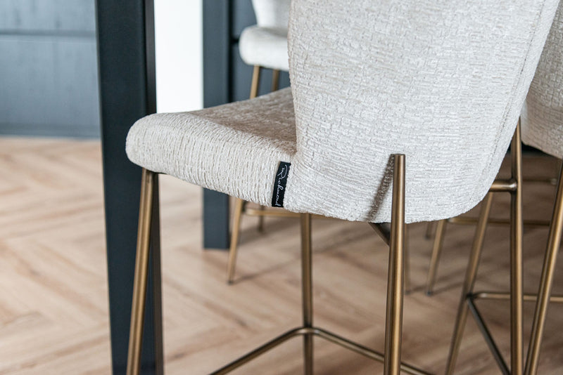 Barhocker Darby Cream Fusion, gepolstert, für Küche & Theke