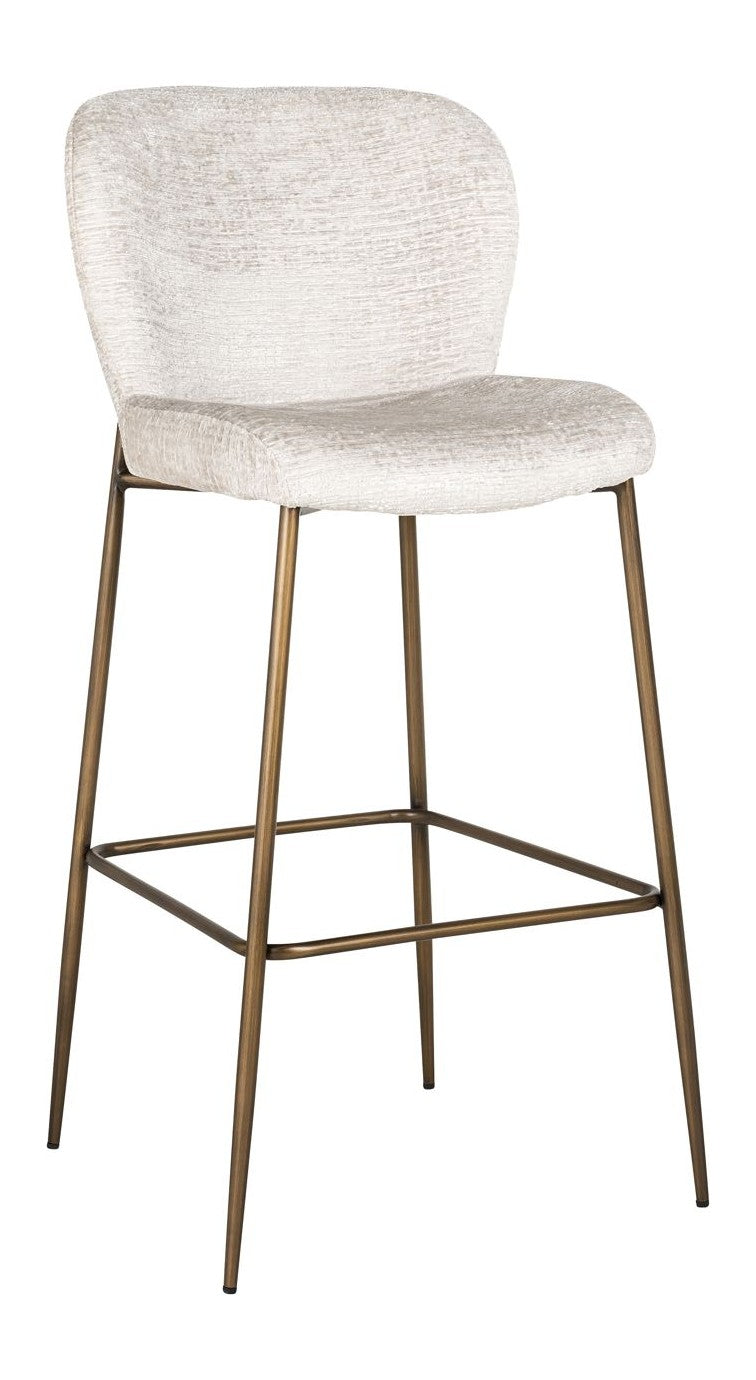 Barhocker Darby Cream Fusion – gepolstert mit Metallgestell