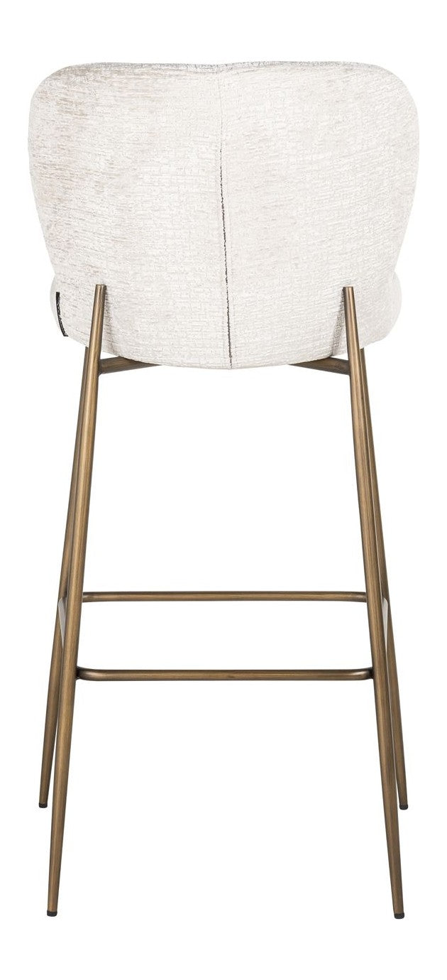 Barhocker Darby Cream Fusion – gepolstert mit Metallgestell