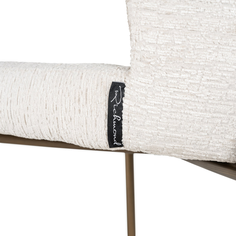 Barhocker Darby Cream Fusion – gepolstert mit Metallgestell
