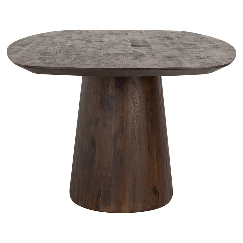 Esstisch Alix oval 230 cm, Mangoholz dark brown, dänisch