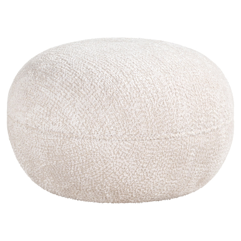 Richmond Hocker Jace – Fußbank Lovely Cream, Polyester-Bezug