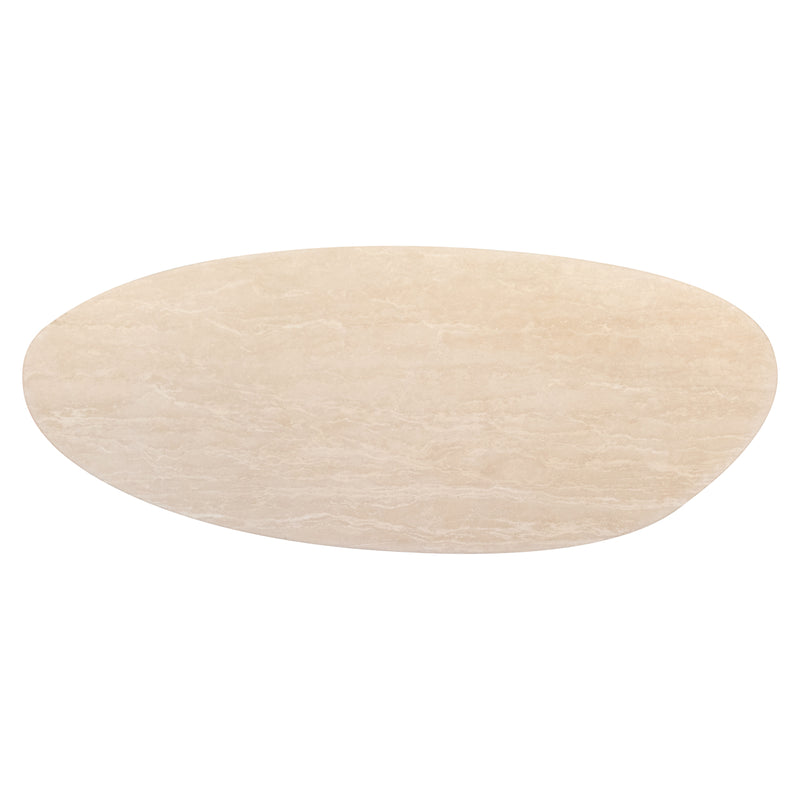 Esstisch Alexander Jones Renaissance in Beige mit Travertin, 240 cm