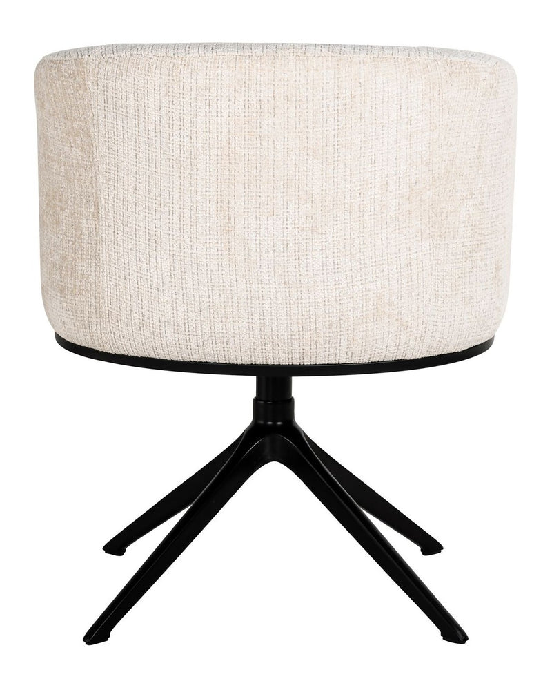 Esszimmerstuhl Cheyenne in Niagara Beige mit 360°-Drehfunktion