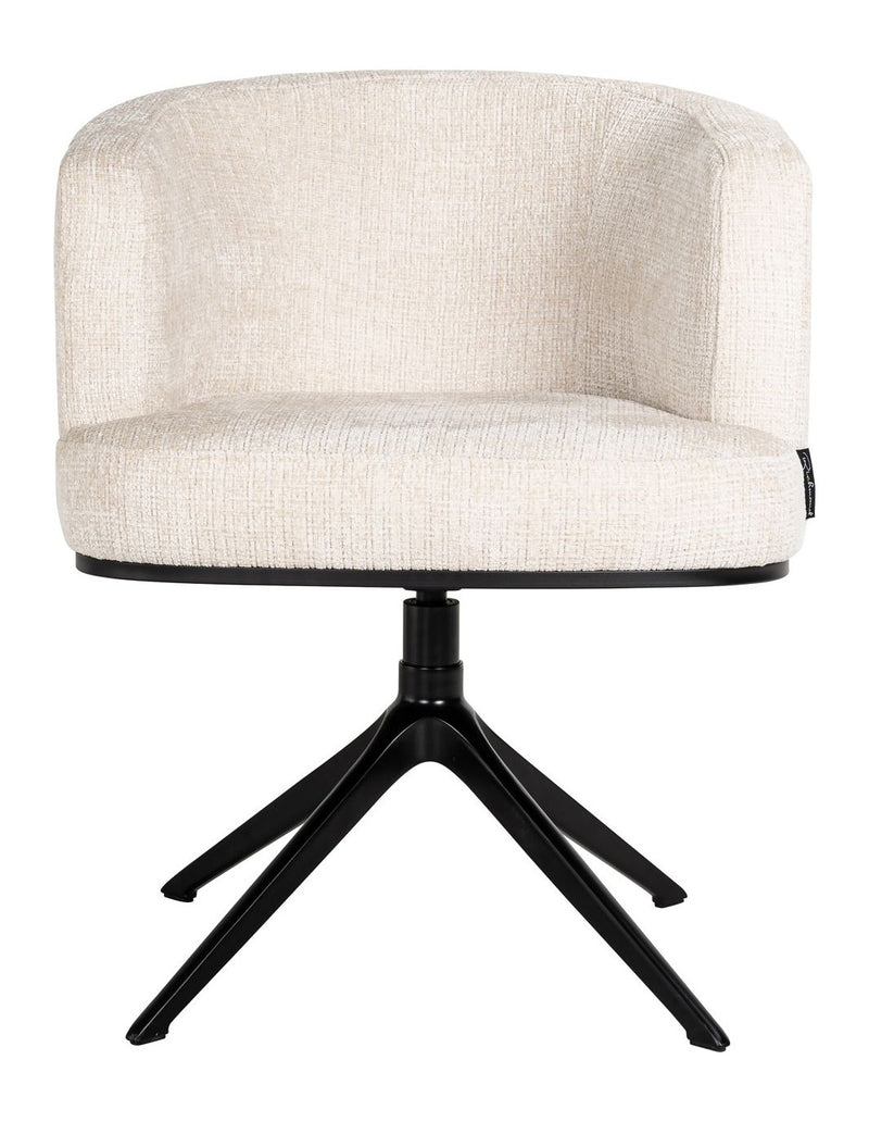 Esszimmerstuhl Cheyenne in Niagara Beige mit 360°-Drehfunktion