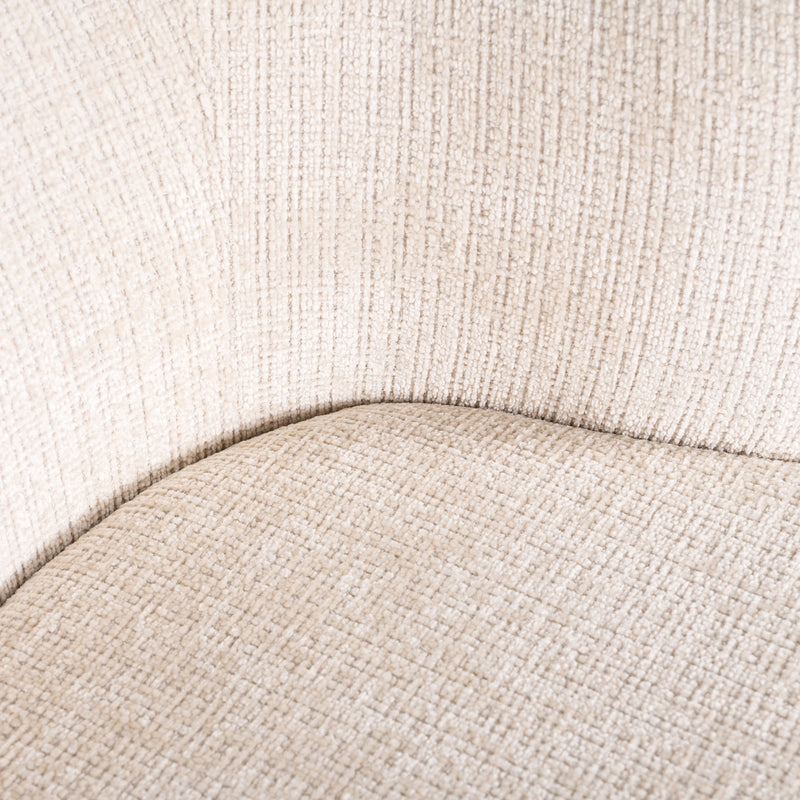 Esszimmerstuhl Cheyenne in Niagara Beige mit 360°-Drehfunktion