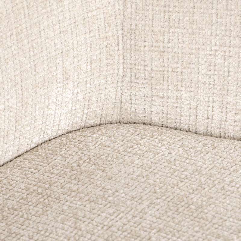 Esszimmerstuhl Dakota Niagara Beige mit Armlehne & Drehfunktion