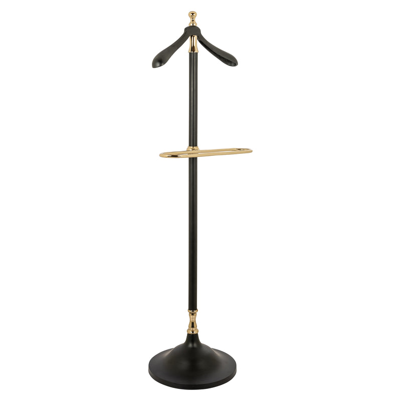 Garderobe Balley black – schlanker Kleiderständer aus Metall
