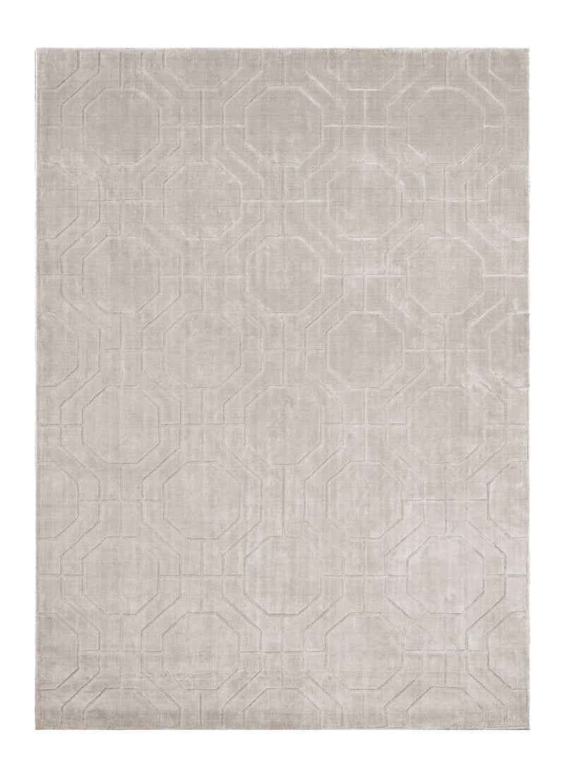 Teppich Flynn Ivory 200x300 cm – eleganter Wohnteppich Baumwolle