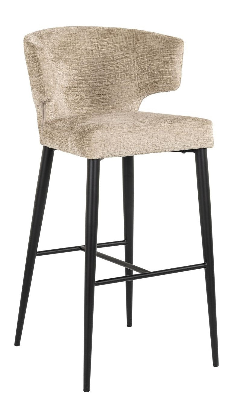 Barhocker Taylor Desert Fusion – schwer entflammbar, Metallgestell