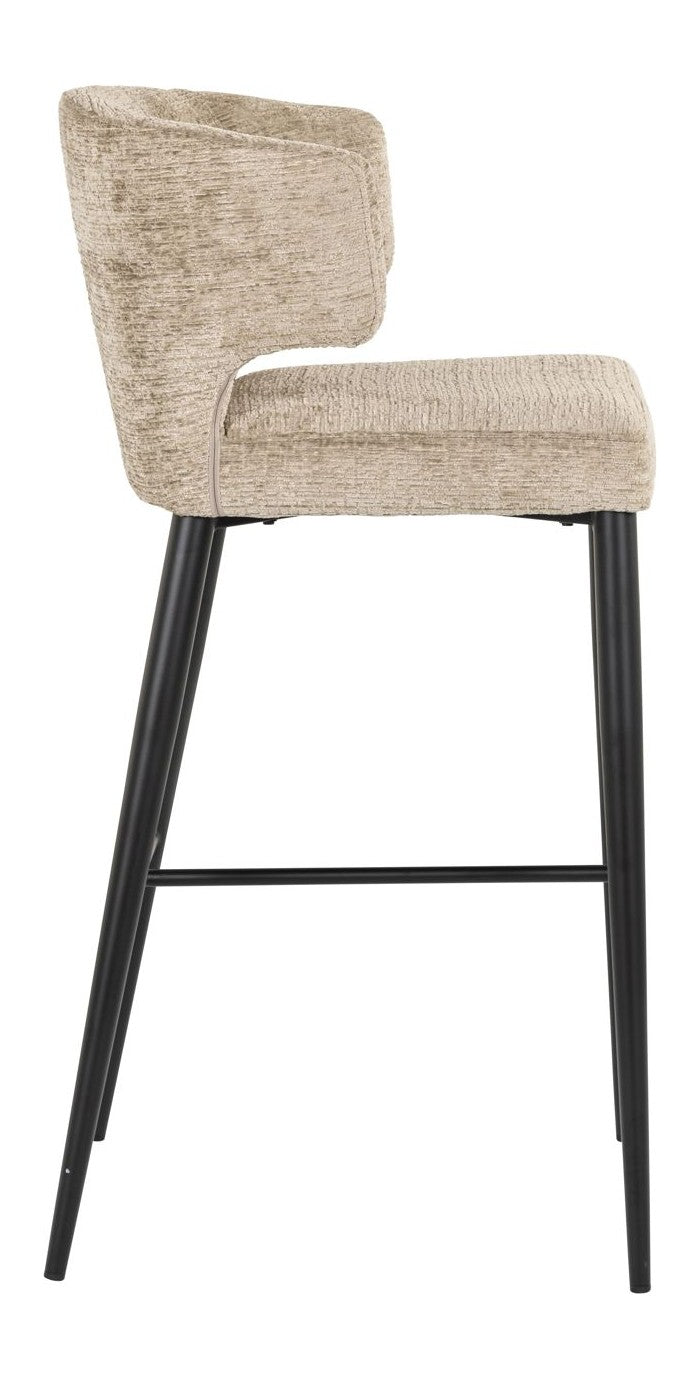 Barhocker Taylor Desert Fusion – schwer entflammbar, Metallgestell
