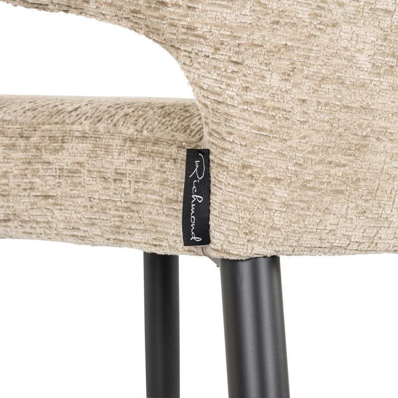 Barhocker Taylor Desert Fusion – schwer entflammbar, Metallgestell